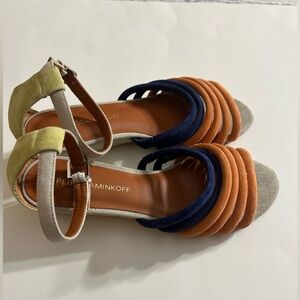 Rebecca Minkoff Women's Multicolor Sandals